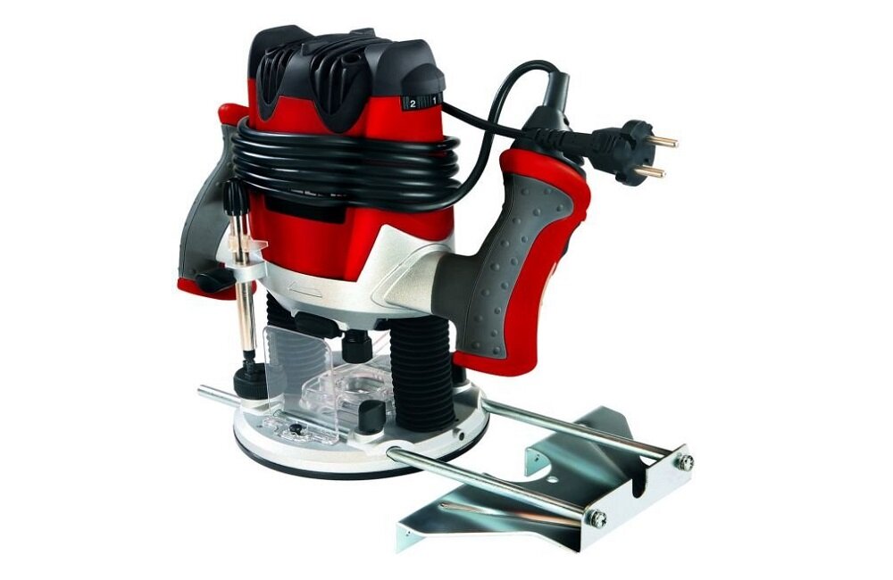 Frezarka EINHELL TC RO 1155 E Udogodnienia na wyciągnięcie ręki Blokada wrzeciona przyłącze do odsysania pyłu