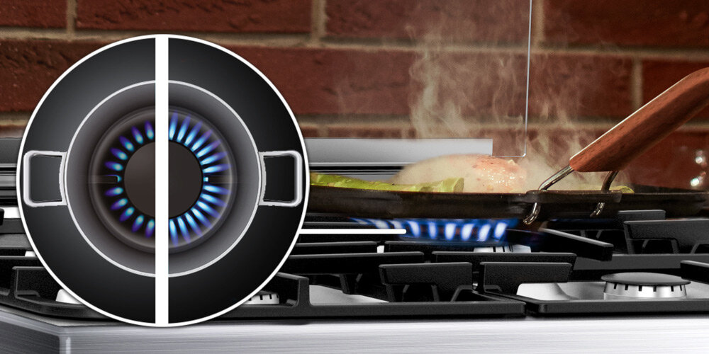 KUCHNIA BEKO FSE62120DW kuchnia BEKO wydajne palniki gazowe oszczędność gazu