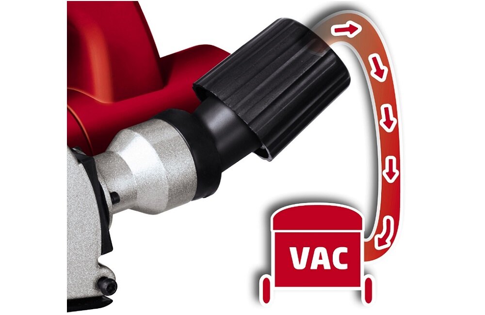 Bruzdownica EINHELL TH MA 1300 Czysta praca adapter do odprowadzania pyłu