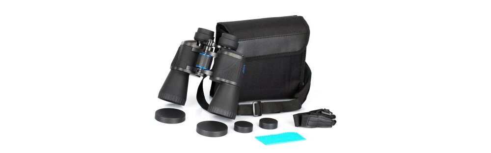 Lornetka DELTA OPTICAL Voyager II 16x50 obudowa pokryta gumą Centralne pokrętło ostrości