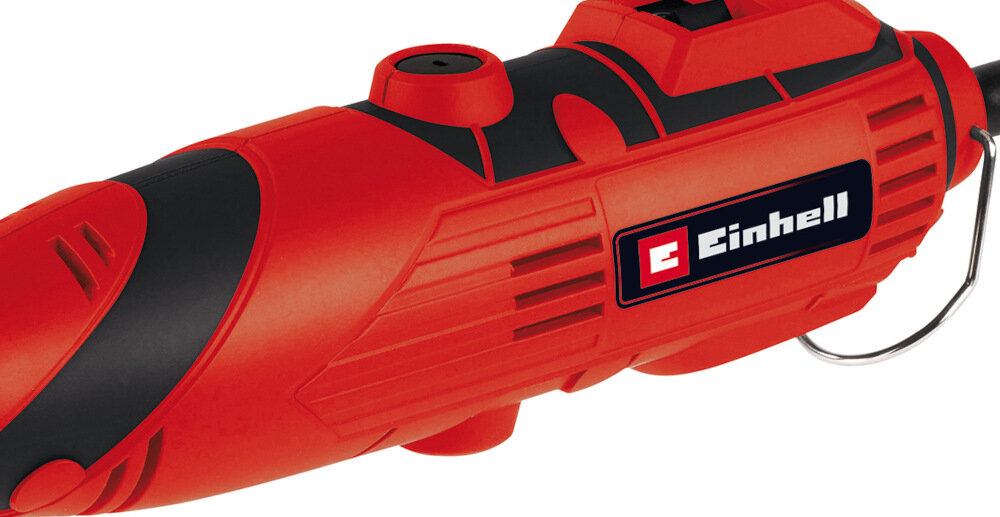 Narzędzie wielofunkcyjne EINHELL TH-MG 135 E miekki uchwyt ergonomiczna konstrukcja idelanie lezy w dloni redukuje zmeczenie