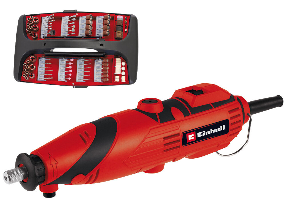 Narzędzie wielofunkcyjne EINHELL TH-MG 135 E zesdtaw akcesoriow 189 elementow specjalna walizka