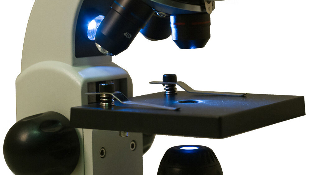 Mikroskop LEVENHUK Rainbow 50L  - oświetlenie