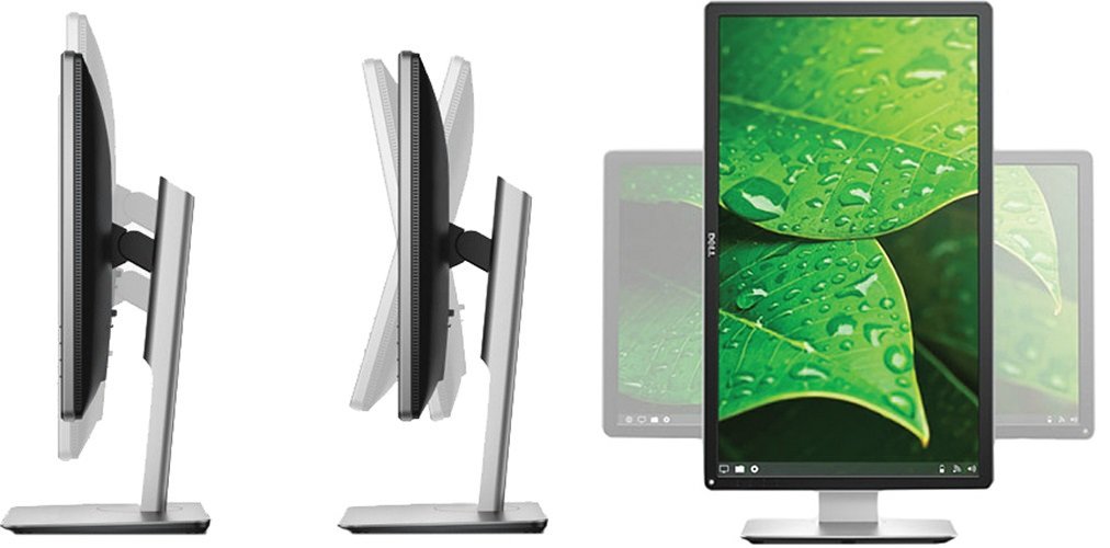 Monitor DELL P2415Q - Regulacja Pochylenia i Wysokości