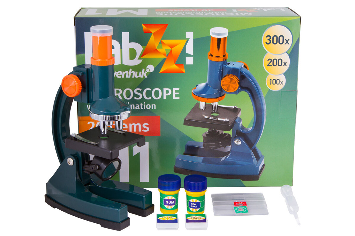 Mikroskop Levenhuk LabZZ M1 zestaw