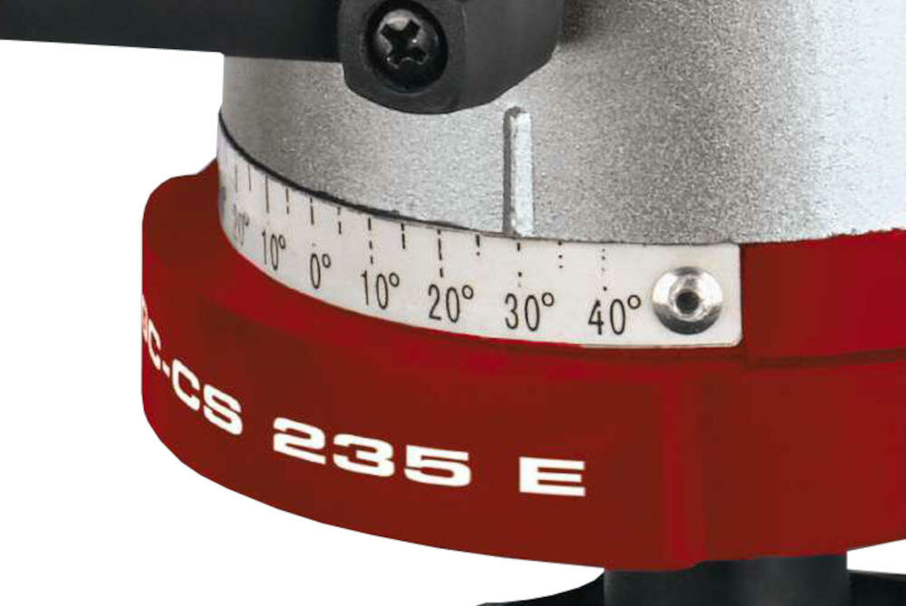 EINHELL GC-CS 235 E obrotowe imadło kąt szlifowanie napinacz łańcuch tarcza szlifierska głowica obrotowa