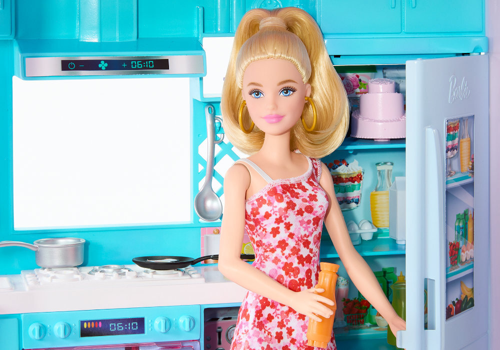 Domek Barbie Dreamhouse Dom Marzeń zabawa impreza kreatywność realizm wysokość marzenia wyposażenie