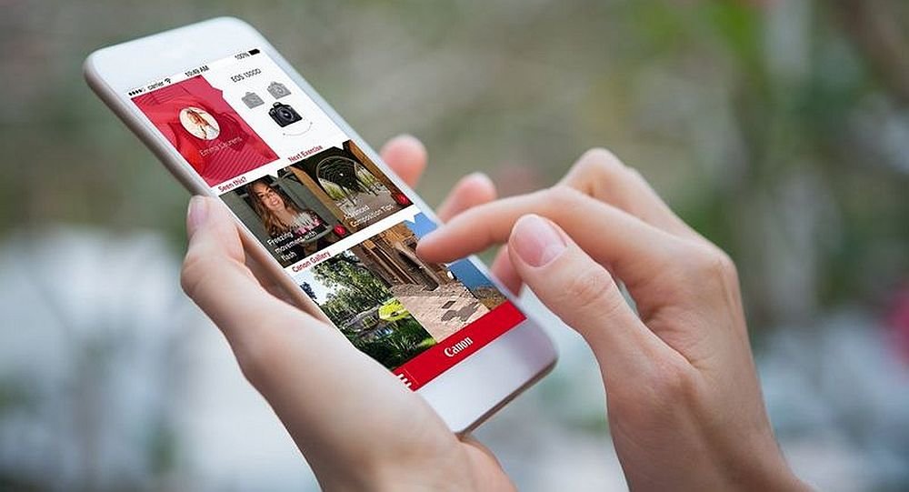 Aparat CANON Eos M5 aplikacja