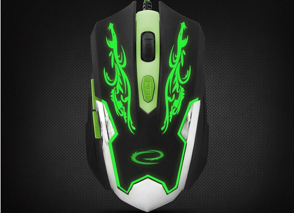 Mysz ESPERANZA 6D MX405 Cyborg - Sensor optyczny