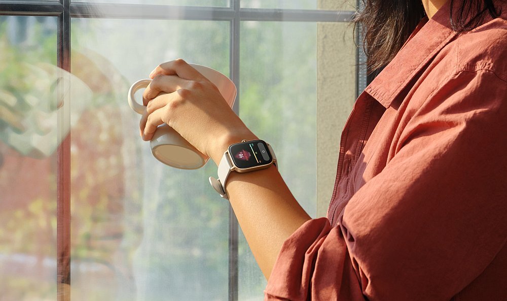 SMARTWATCH AMAZFIT GTS 3 ekran bateria sport zdrowie monitoring puls pasek 