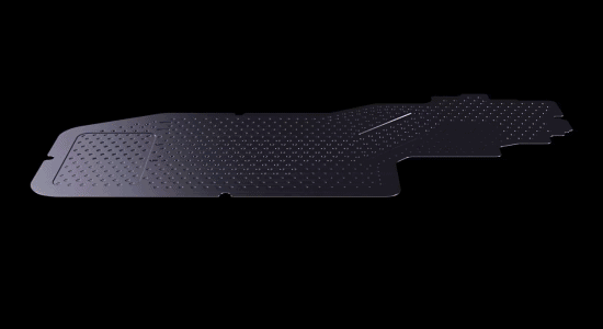 Dynamiczna scena gry akcji wyświetlana na ekranie smartfona. Dynamiczna scena gry akcji wyświetlana na ekranie smartfona.