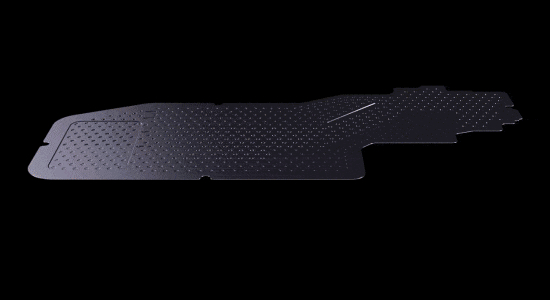 Dynamiczna scena gry akcji wyświetlana na ekranie smartfona. Dynamiczna scena gry akcji wyświetlana na ekranie smartfona.