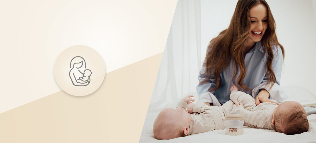 Butelka CANPOL BABIES Natural Shape 150 ml Naturalny wybór mam wygląd design prezentacja wizualizacja