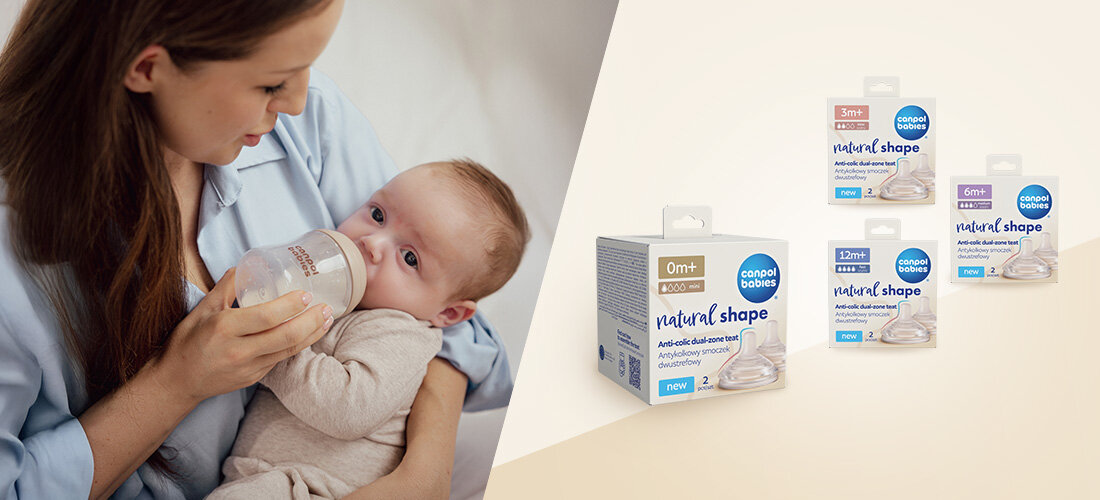 Butelka CANPOL BABIES Natural Shape 260 ml Wymiana smoczków  kilka razy dziennie wymiana czas higiena bezpieczeństwo