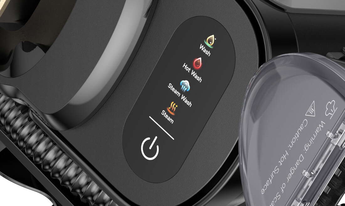 Odkurzacz piorący DREAME N20 Steam Ekran i automatyk Wbudowany ekran dotykowy automatyczny system mieszania detergentu około 30 dni użytkowania czujnik poziomu wody