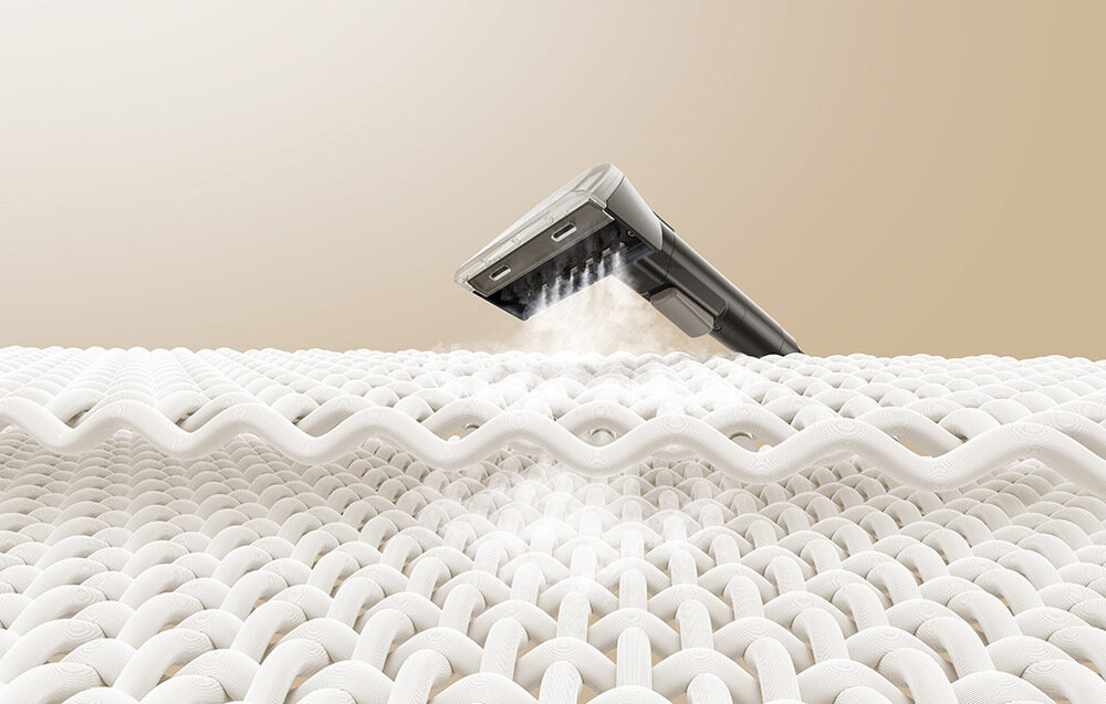 Odkurzacz piorący DREAME N20 Steam Samoczyszczenie wnętrza przepłukuje wewnętrzne przewody i usuwa pozostałości zabrudzeń oraz zapachów Funkcja samooczyszczania higiena