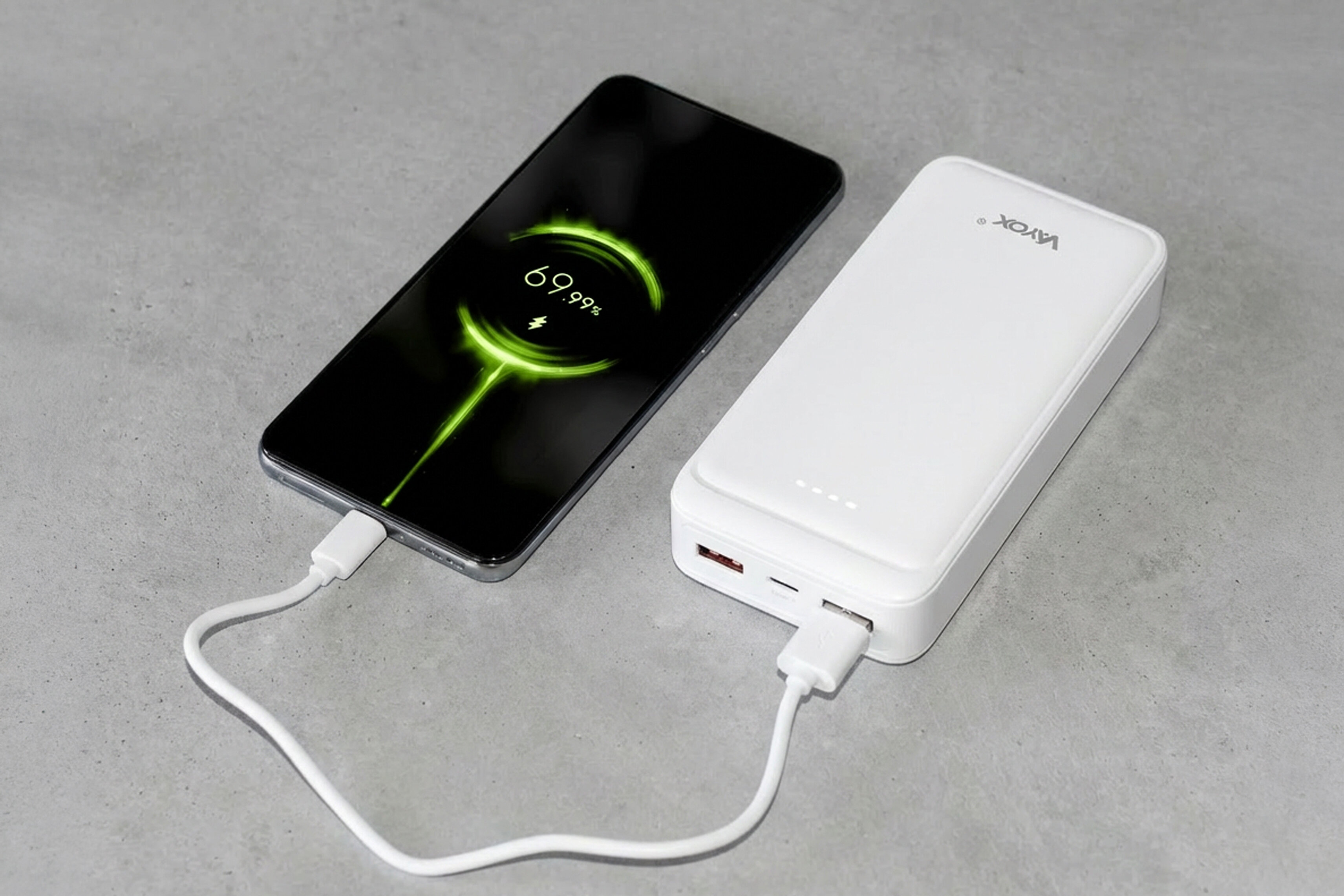 Bezpieczny powerbank do samolotu kompaktowy rozmiar