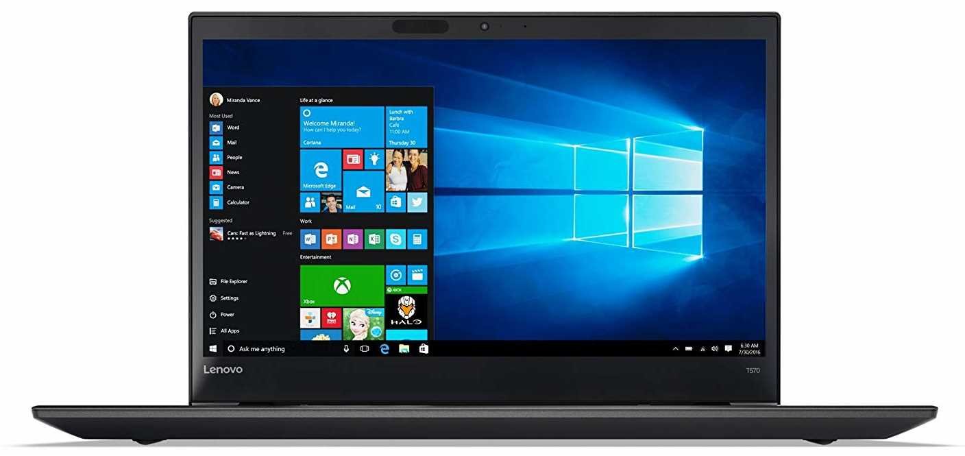 Laptop Biznesowy LENOVO ThinkPad T570