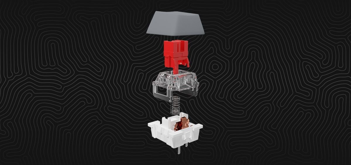 FURY Kanabo K2 Liniowe przełączniki mechaniczne kontrolę nad postacią, szybką reakcję w grze oraz skuteczność w dynamicznych starciach - wszystkie elementy składowe przełącznika