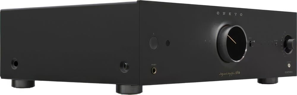 ONKYO ICON A-50 aplikacja Onkyo Controller sterowanie źródłami i ustawieniami, urządzenie na białym tle