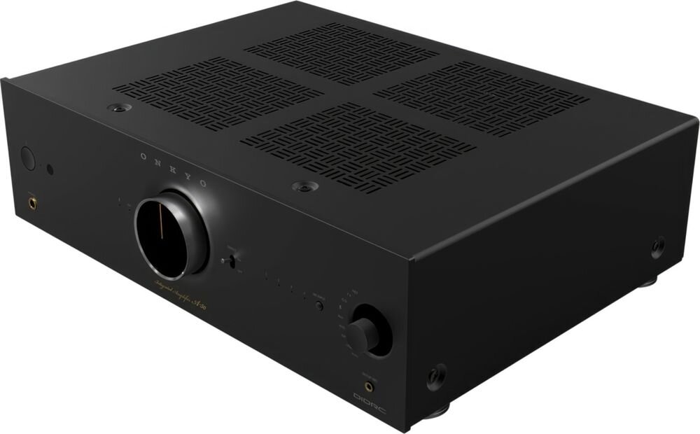 ONKYO ICON A-50 wzmacniacz zintegrowany przedwzmacniacz regulacja głośności tonów źródła audio, urządzenie na białym tle