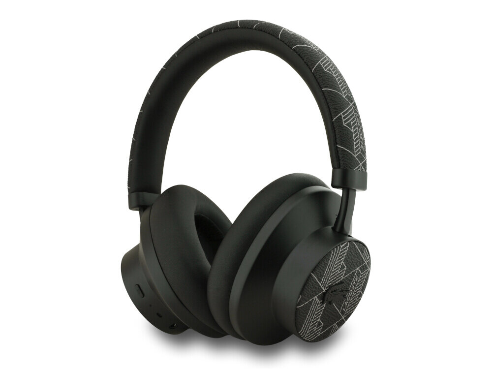 Słuchawki nauszne LACOSTE The Blend ANC Czarny Słuchawki Lacoste The Blend czarne wysoka jakość dźwięku przetworniki 40 mm