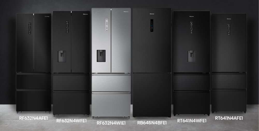 LODÓWKA HISENSE RB645N4BFE1 seria SkyLine lodówki modele kolory wybór opcje
