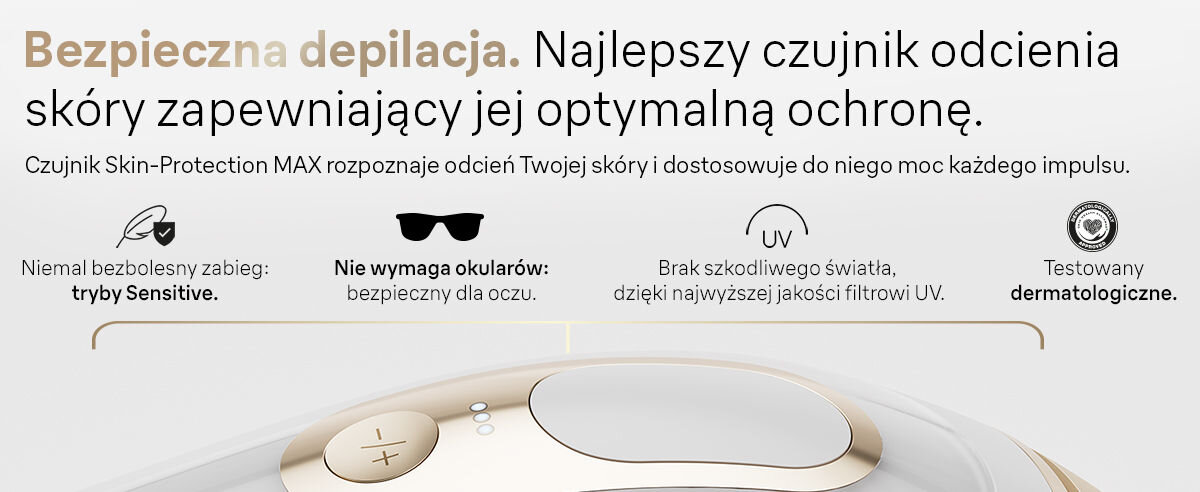 Depilator BRAUN Silk-expert Pro 5 IPL PL5382 Czujnik SkinPro 2.0