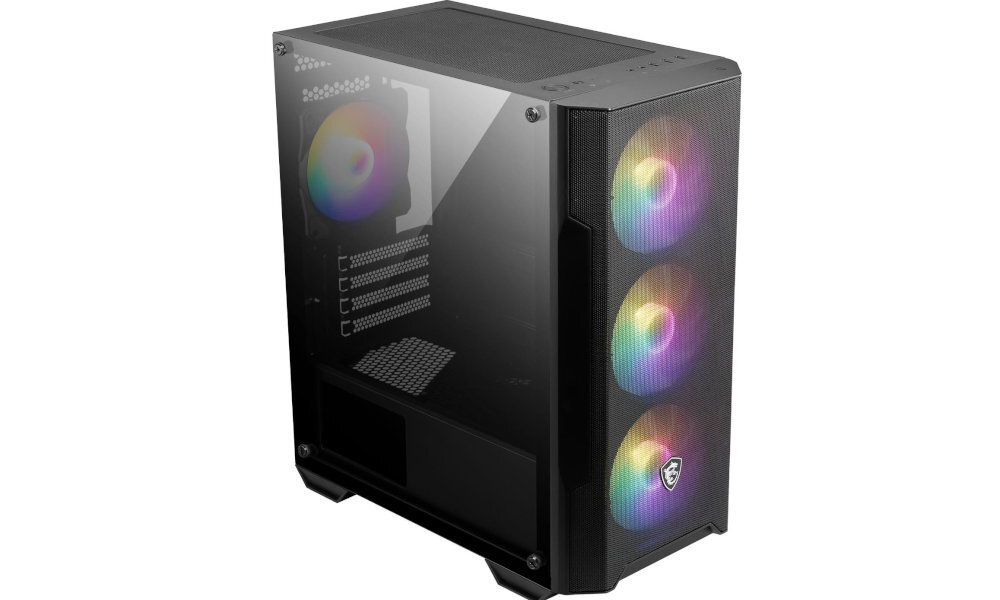 Obudowa MSI Mag Forge M100A - chlodzenie 