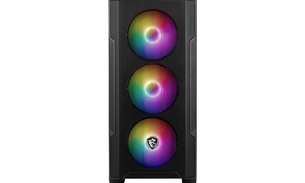 Obudowa MSI Mag Forge M100A - podswietlenie 