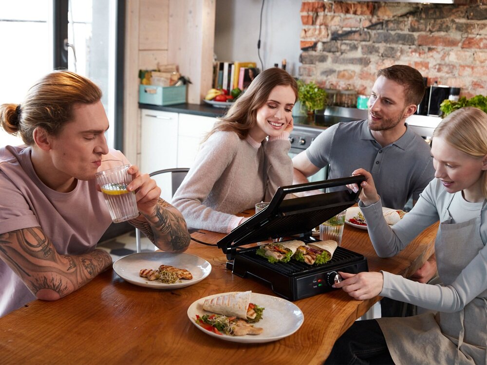 Grill elektryczny LOVIO HOME LVEG001BK kv początek opisu