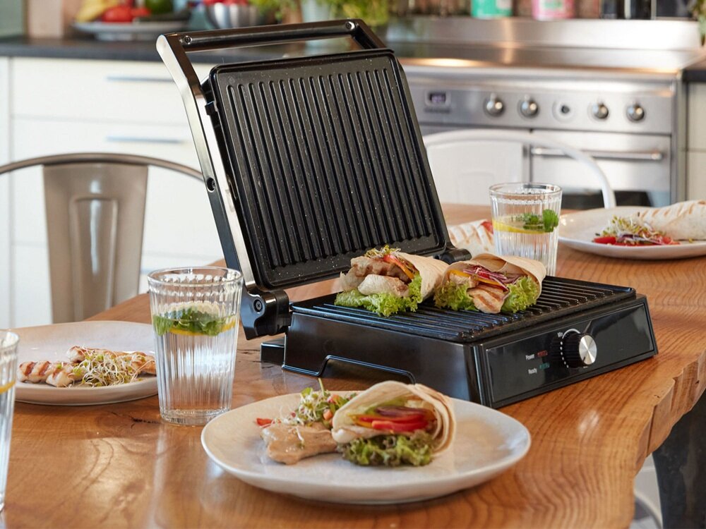 Grill elektryczny LOVIO HOME LVEG001BK elegancja, funkcjonalność, innowacja