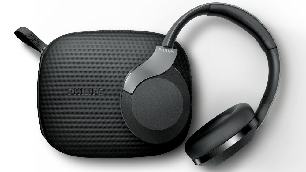 Słuchawki Nauszne PHILIPS TAPH805BK Czarny - Bateria