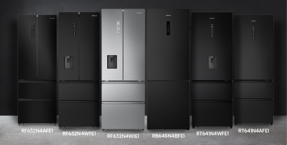 LODÓWKA HISENSE RB645N4BFE1 seria SkyLine lodówki modele kolory wybór opcje