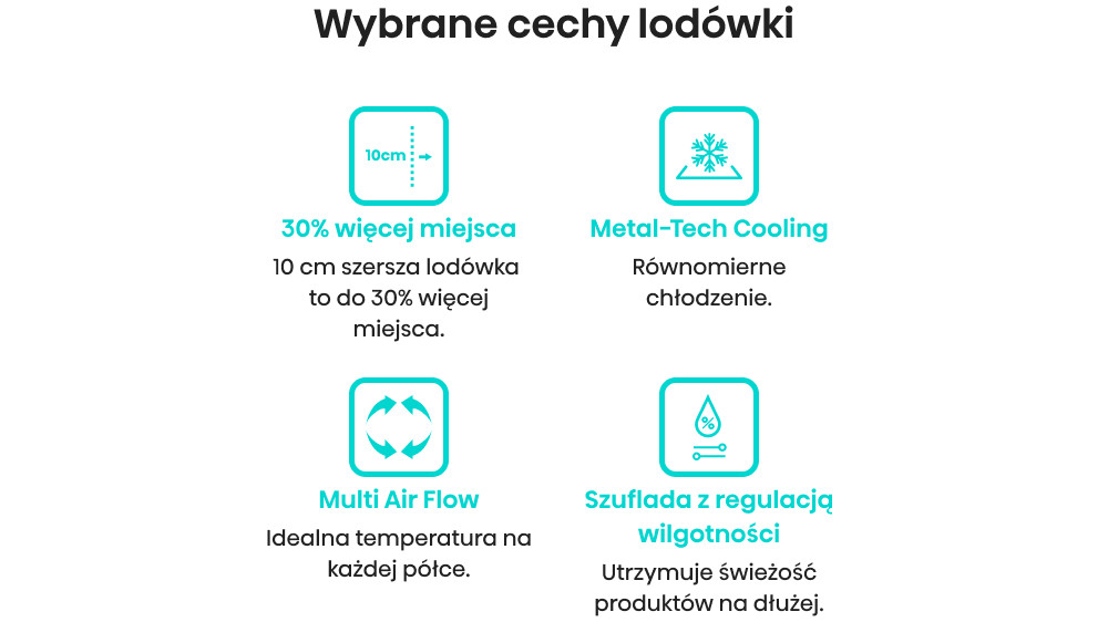 LODÓWKA HISENSE RB645N4BFE1 cechy