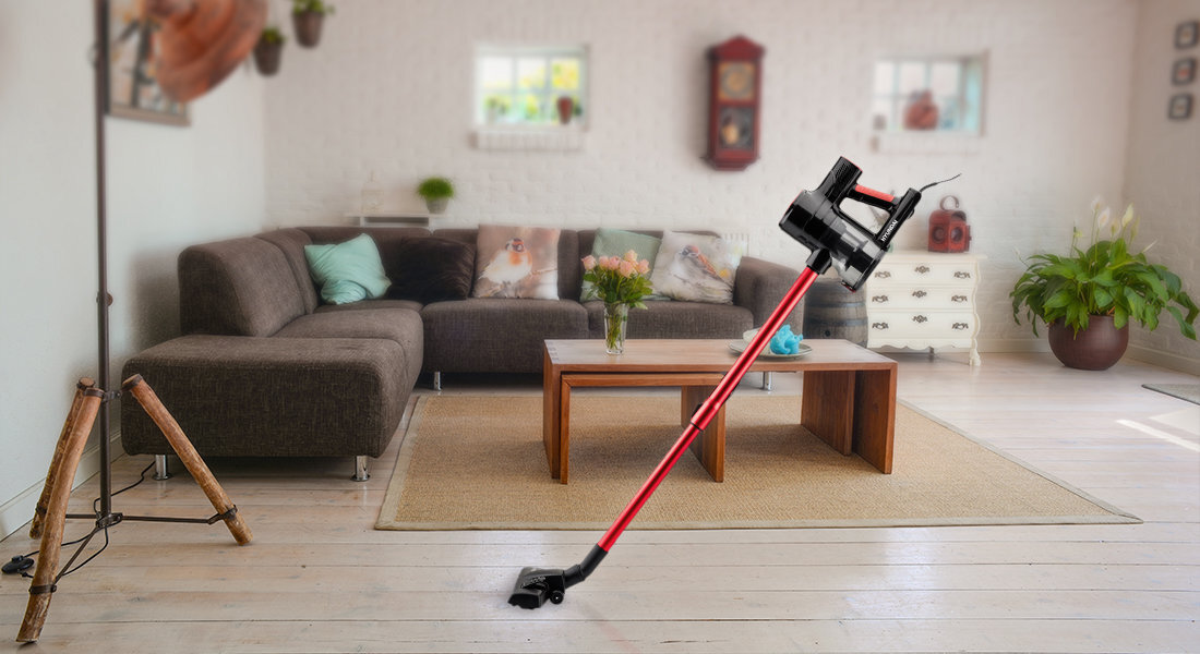 Odkurzacz HYUNDAI VC609 Do codziennego sprzątania wygląd design prezentacja wizualizacja