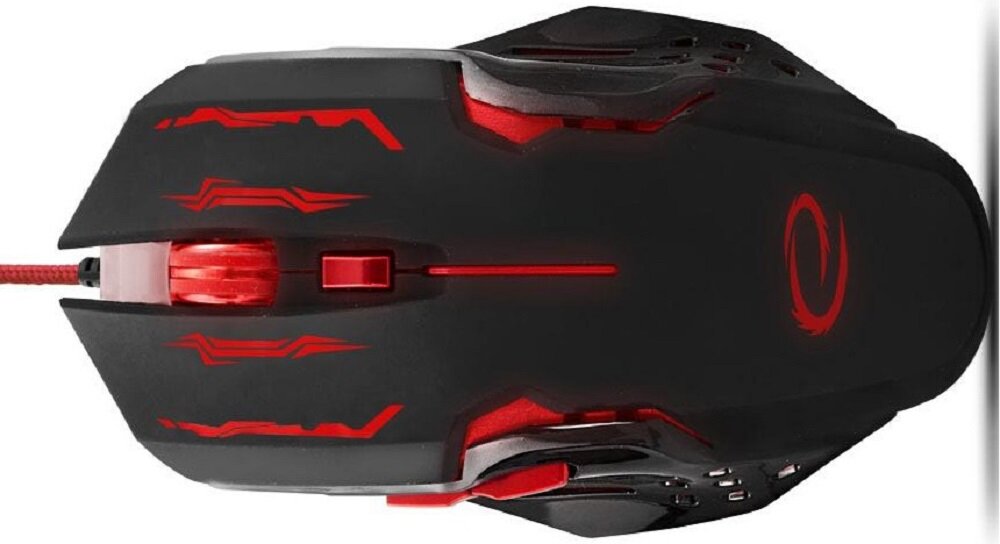 Mysz ESPERANZA MX403 Apache Red - precyzja dzialania