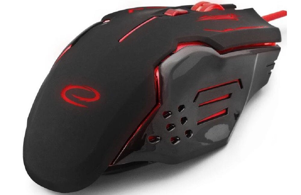 Mysz ESPERANZA MX403 Apache Red - przycsiki