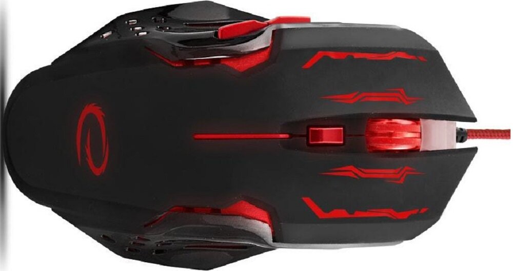 Mysz ESPERANZA MX403 Apache Red - przewodowa lacznosc