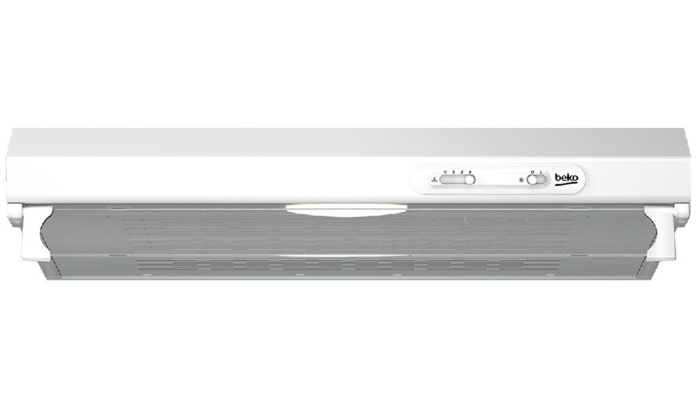 Okap BEKO CFB5310X tryby pracy oświetlenie filtr poziom hałasu 