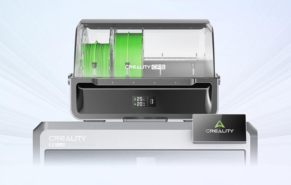 CREALITY K2 Plus Combo oczyszczacz powietrza lotne związki organiczne (VOC) zamkniętych i małych pomieszczeniach Solidna konstrukcja zaawansowane funkcje drukarki 3D