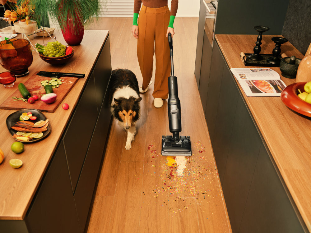 Odkurzacz ROBOROCK F25 Ace Combo Wysoka moc i zasięg pracy na mokro i sucho 25 000 Pa w trybie odkurzacza pionowego czas pracy powierzchnia tryb pracy