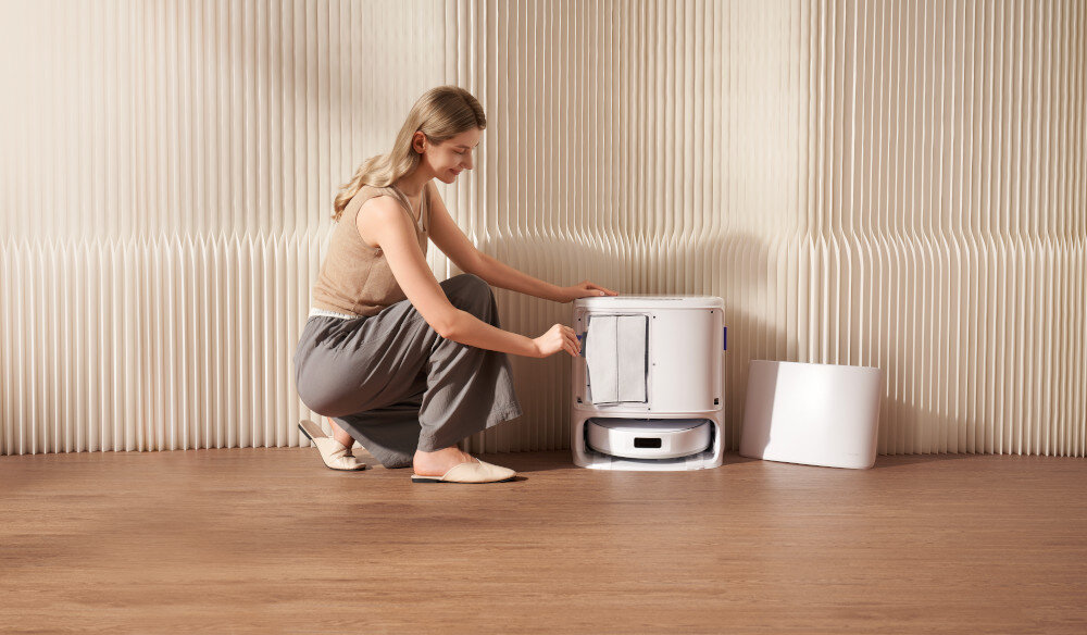 Robot sprzątający NARWAL Freo X10 Pro Biały Stacja All-in-One bez obsługi temperatira worek kurz pojemność czas