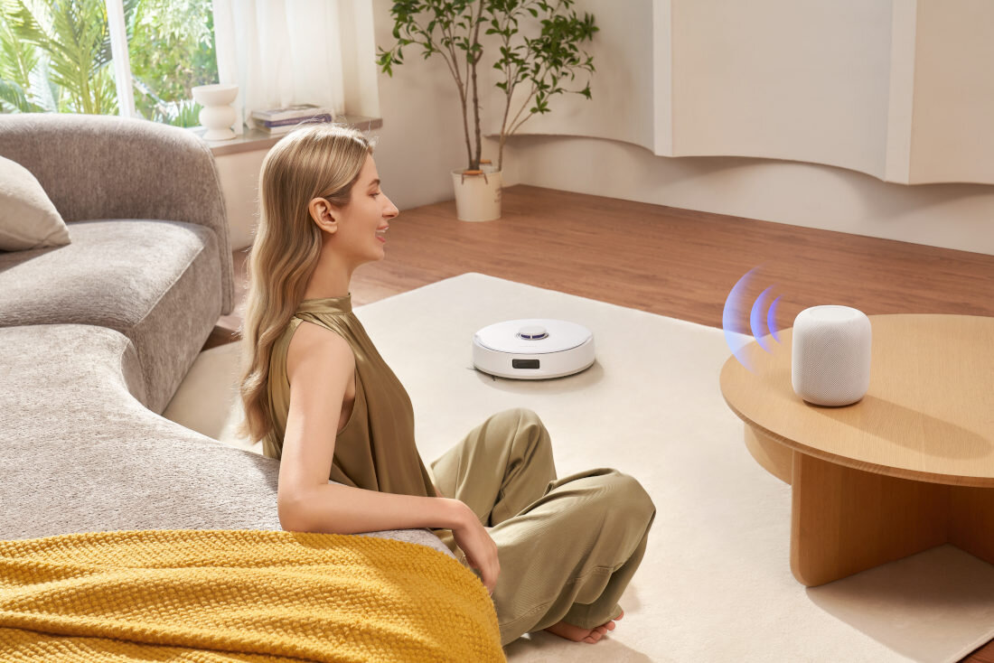 Robot sprzątający NARWAL Freo X10 Pro Biały Wygodne sterowanie Sterowanie aplikacją i asystentami głosowymi Poziom hałasu