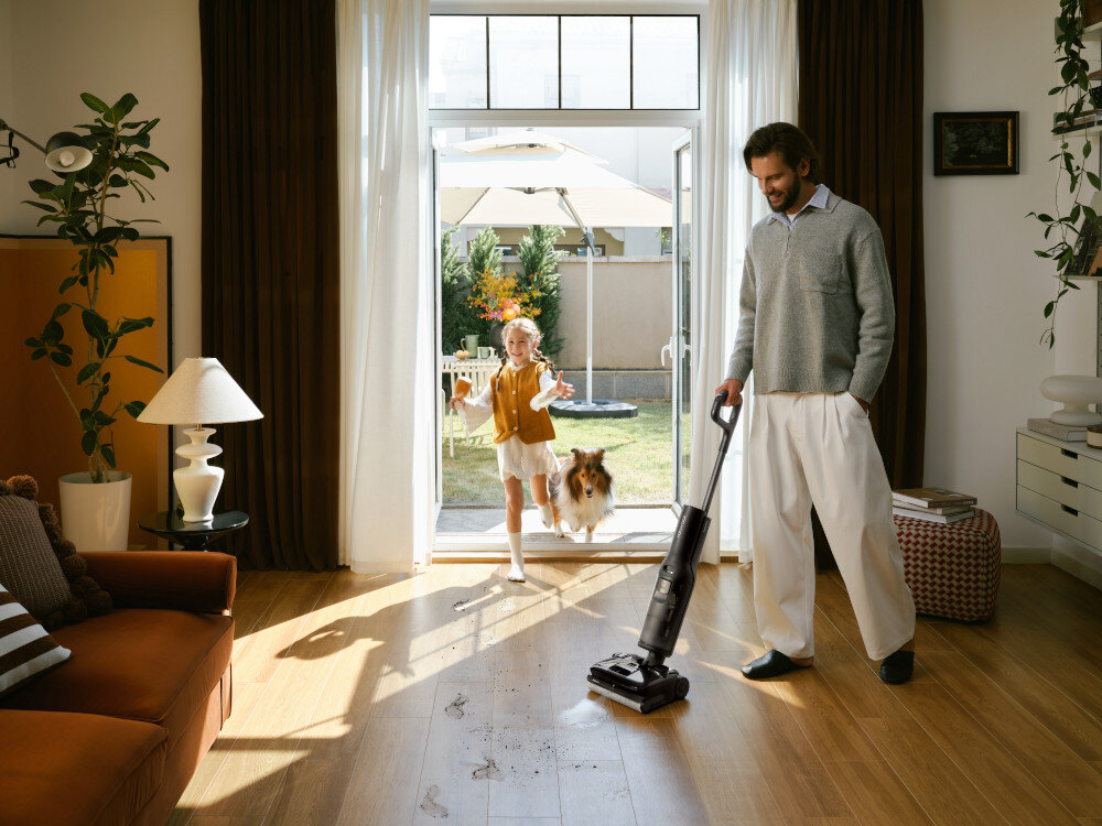 Odkurzacz ROBOROCK F25 ACE Pro  design tło wizualizacja Kompleksowe sprzątanie domu