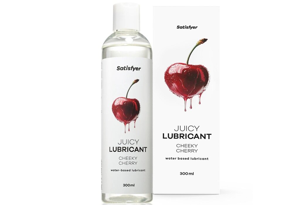 Żel intymny SATISFYER Cheeky Cherry 300 ml na bazie wody, bez chemicznego posmaku, urozmaicenie chwil intymnych