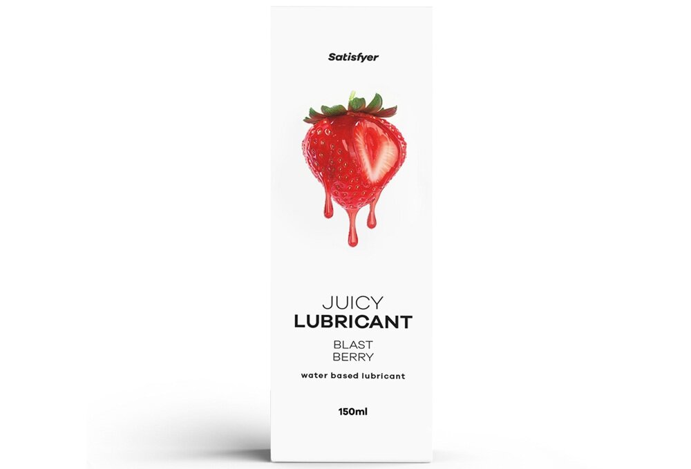 Żel intymny SATISFYER Blast Berry 300 ml lekka konstsrencja, naturalne nawilżenie, łatwo zmyć wodą
