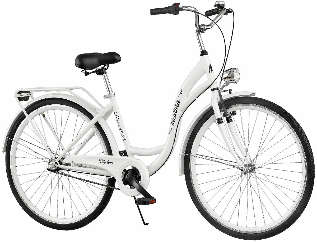 Rower Miejski INDIANA Moena S3B D1928 - Gwarancja na rame