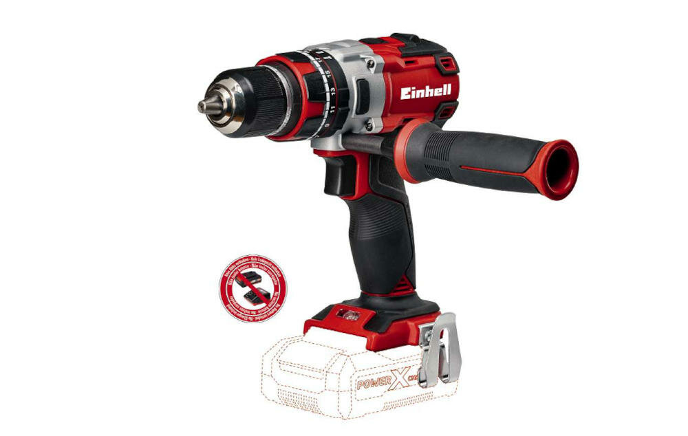 EINHELL-TE-CD-18-L zestaw urządzenie uchwyt instrukcja karta gwarancyjna