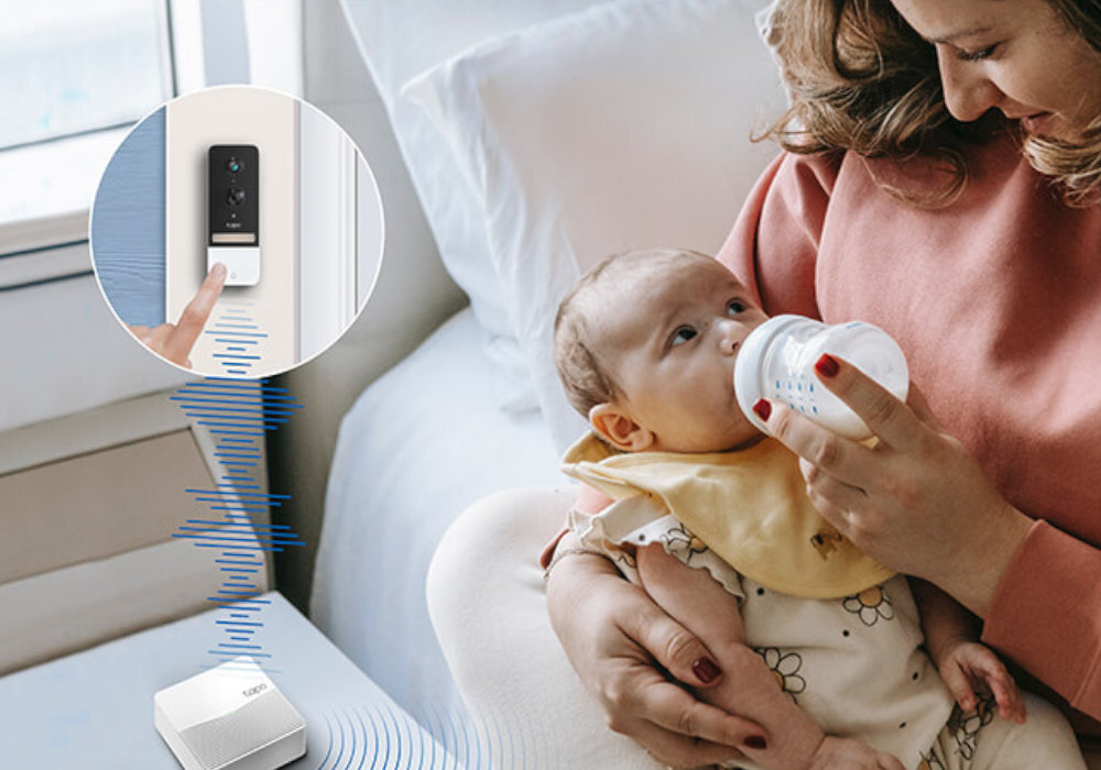 Zestaw wideodomofonowy TP-LINK Tapo D230S1 Bezpieczeństwo smart komunikacja bateria wytrzymałość